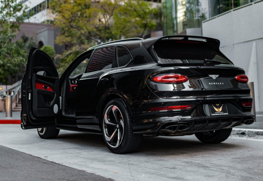Bentley Bentayga S rental Los Angeles