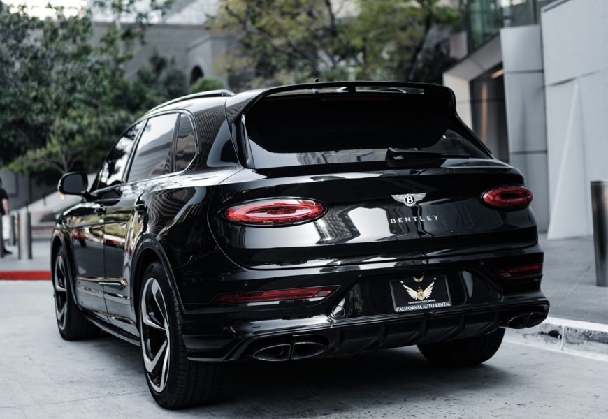 Bentley Bentayga S rental Los Angeles