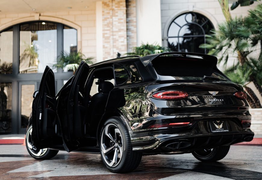 Bentley Bentayga S rental in Los Angeles