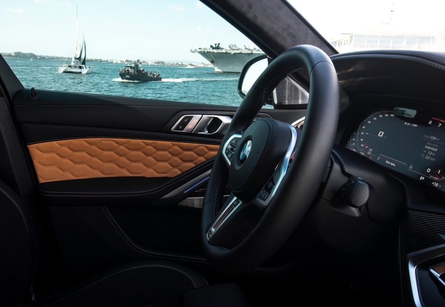 BMW X6M Competition rental in Los Angeles