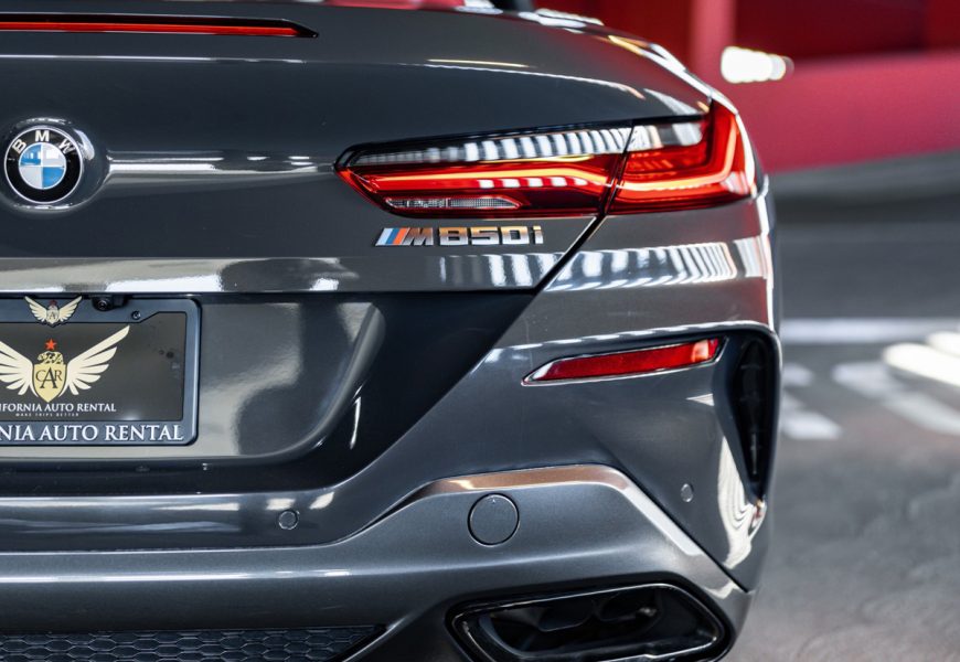 BMW M850I Convertible Rental in Los Angeles
