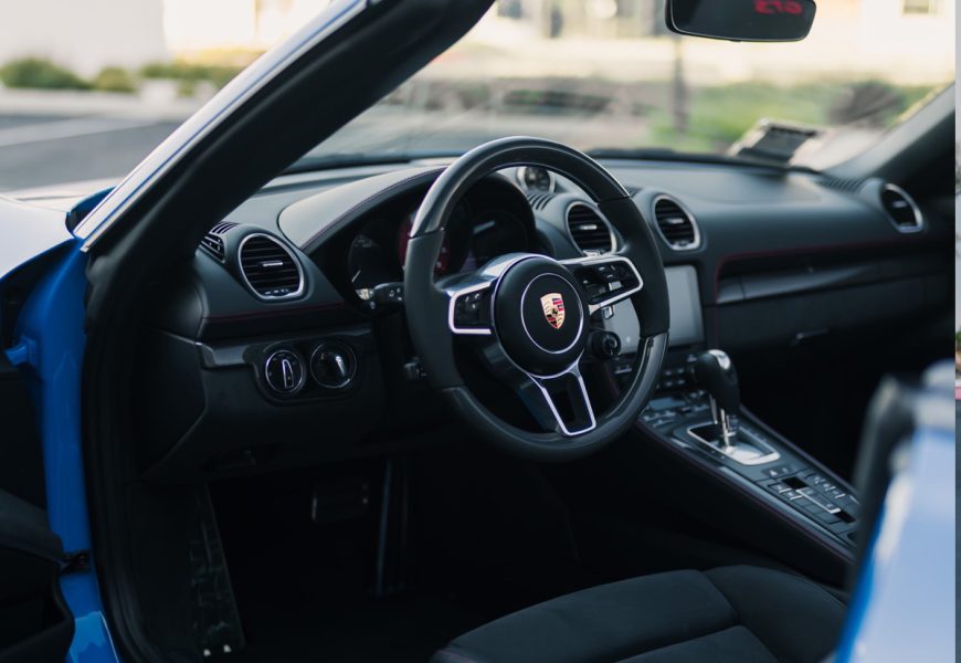 Porsche 718 Boxter GTS available for rent in Los Angeles