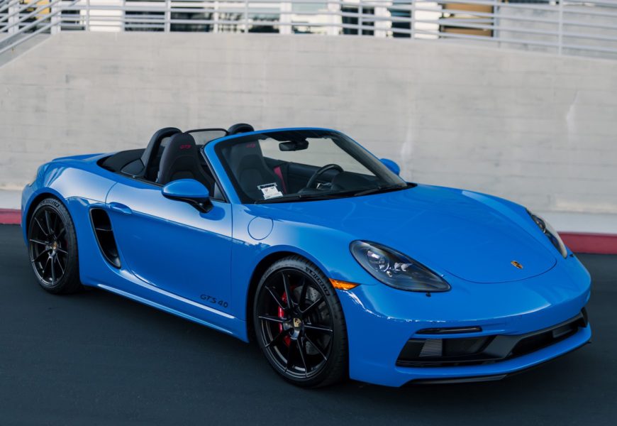 Porsche 718 Boxter GTS available for rent in Los Angeles