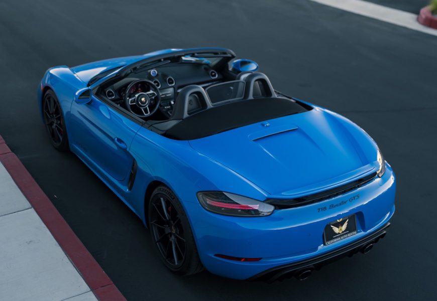 Porsche 718 Boxter GTS rental in Los Angeles