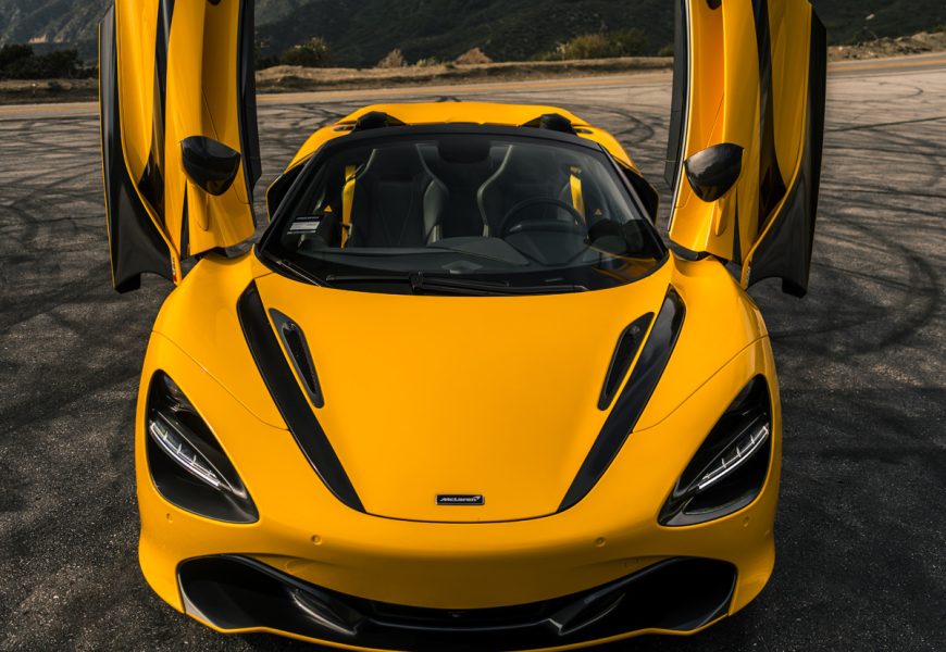 Rent MCLAREN 720S SPIDER in Los Angeles