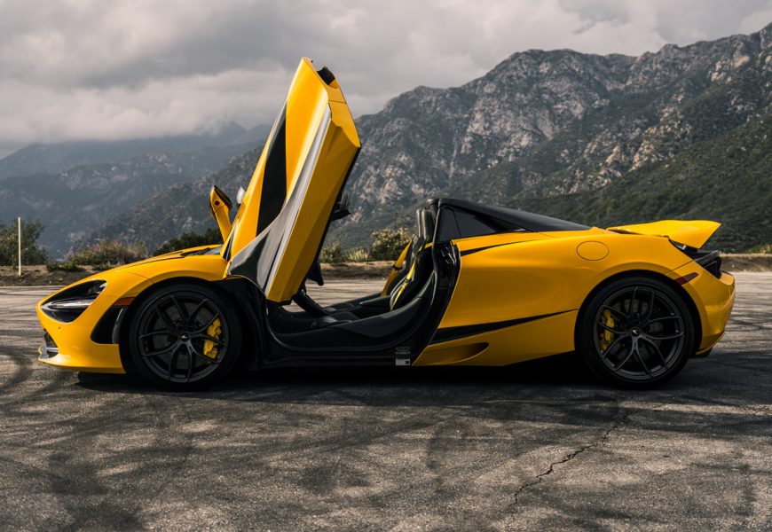 McLaren 720S Spider for rental in Los Angeles