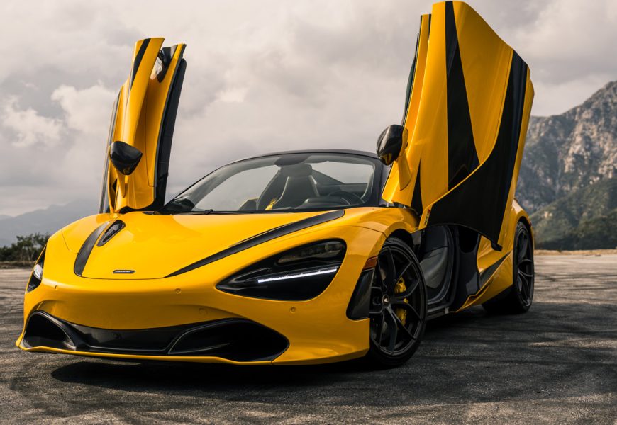 McLaren 720S Spider for rental in Los Angeles